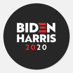 Biden Kamala Harris For President 2020 Classic Round Sticker