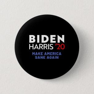 Biden Kamala Harris Liberal Democrat 2020 Election 6 Cm Round Badge