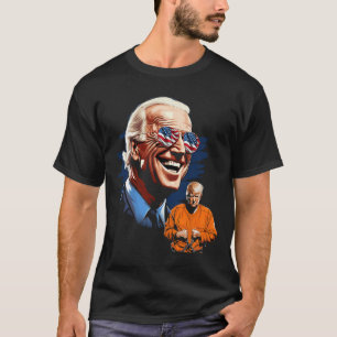 Biden Laughing Trump To Jail Tee Anti-trump