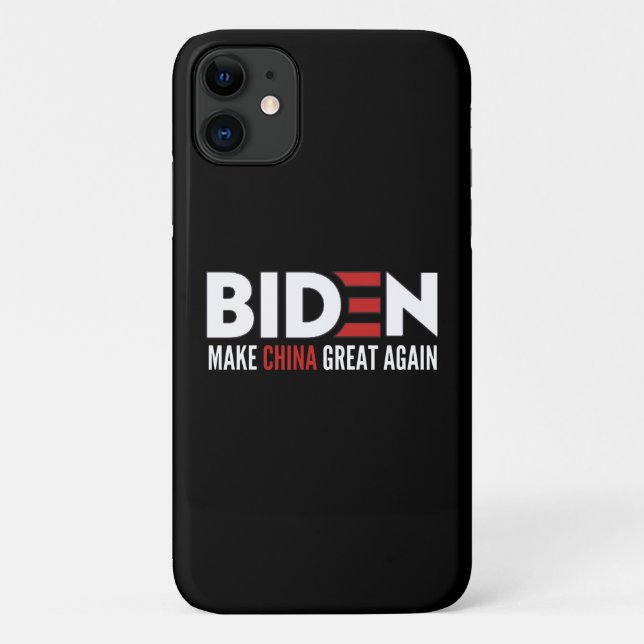 biden Make China Great Again Case-Mate iPhone Case (Back)