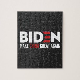 biden Make China Great Again Jigsaw Puzzle