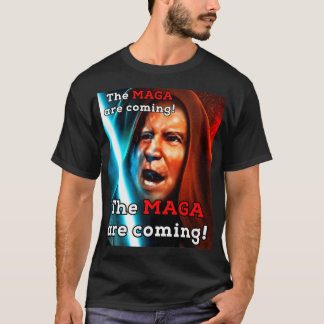 Biden Midnight Ride MAGA Are Coming Adult Costume  T-Shirt