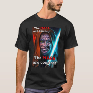 Biden Midnight Ride MAGA Are Coming Adult Costume T-Shirt