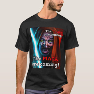 Biden Midnight Ride MAGA Are Coming Adult Costume T-Shirt