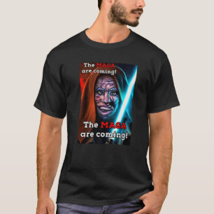 Biden Midnight Ride MAGA Are Coming Adult Costume T-Shirt