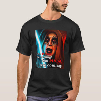 Biden Midnight Ride MAGA Are Coming Adult Costume T-Shirt