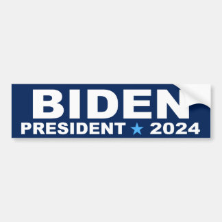 Biden President 2024 bumper sticker 