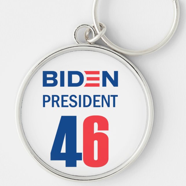 Biden president 46 key ring (Front)