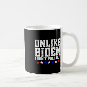 Biden Pulling Out Joke Adult Political Embyrring Coffee Mug