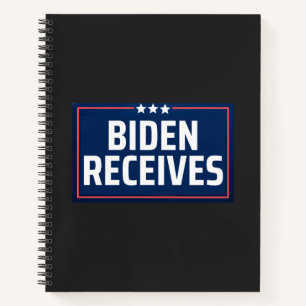 Biden Receives Notebook