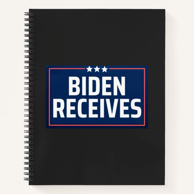 Biden Receives Notebook (Front)