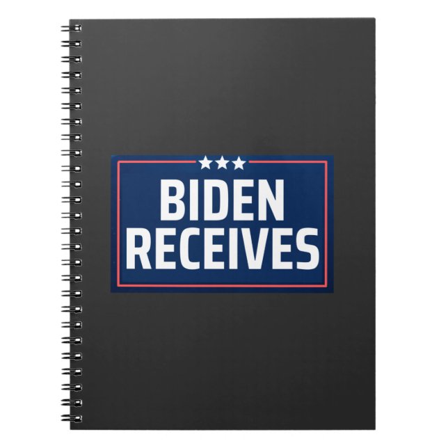 Biden Receives Notebook (Front)