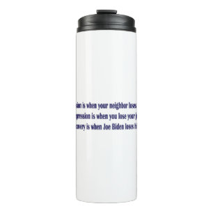 Biden-Recession- Thermal Tumbler