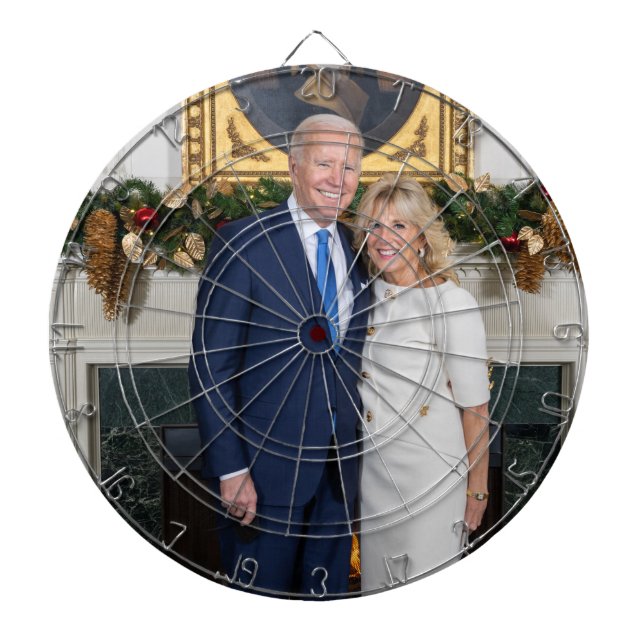 Biden State of the Christmas Union Address   Dartboard (Front)