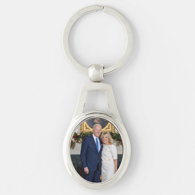 Biden State of the Christmas Union Address   Key Ring (Front)