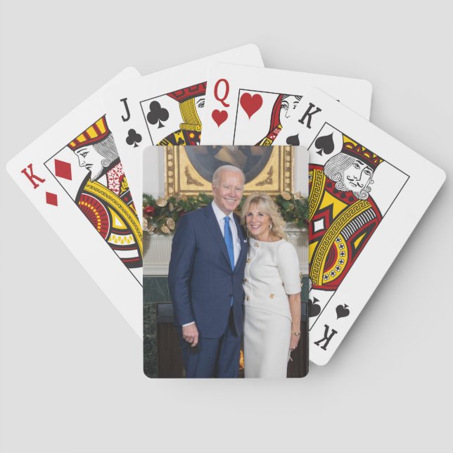 Biden State of the Christmas Union Address   Playing Cards (Back)