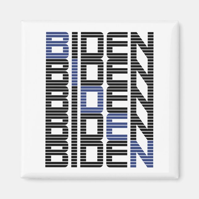 biden text stacks magnet (Front)