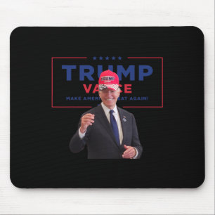 Biden Wear Mega Cap Trump Vance Make American Grea Mouse Pad