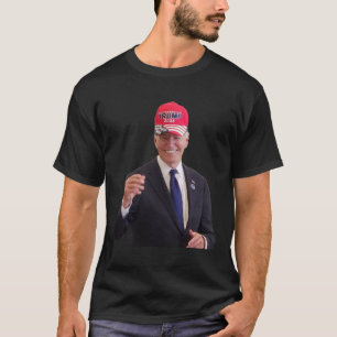 Biden Wears A Trump 2024 Hat T-Shirt