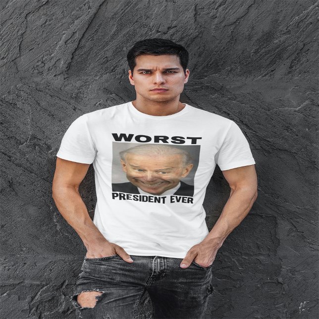 Biden Worst President Ever | Anti Joe Biden | L T-Shirt (Creator Uploaded)
