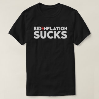 BIDENFLATION SUCKS Anti Joe Biden Inflation T-Shirt
