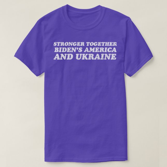 Bidens America Ukraine Biden5 T-Shirt (Design Front)