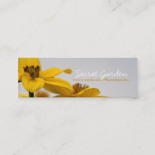 Bidens - Floral Photography - Business cards