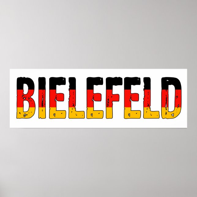 Bielefeld Germany Poster (Front)