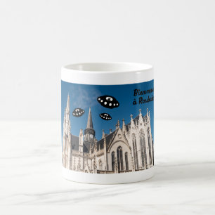 Bienvenue à Roubaix. UFO’s welcome you to Roubaix. Coffee Mug