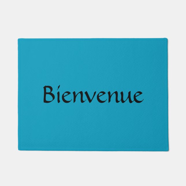 Bienvenue French Welcome Mat (Front)
