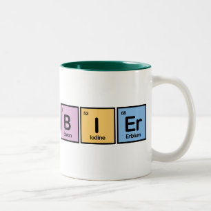 Bier made of Elements Two-Tone Coffee Mug