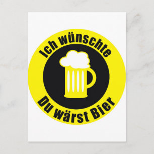 Bier Postcard