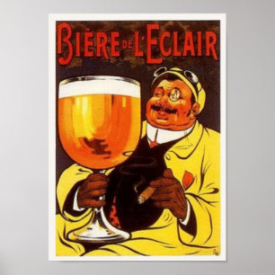 Biere de L'eclair Poster