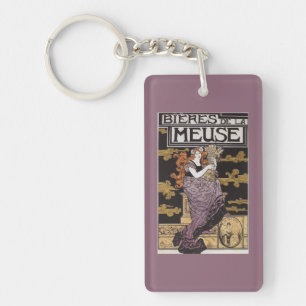 Bieres de la Meuse Promotional Poster Key Ring