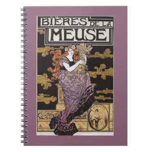 Bieres de la Meuse Promotional Poster Notebook