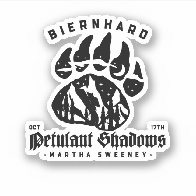 Biernhard Bears Petulant Shadows October 17th (Front)