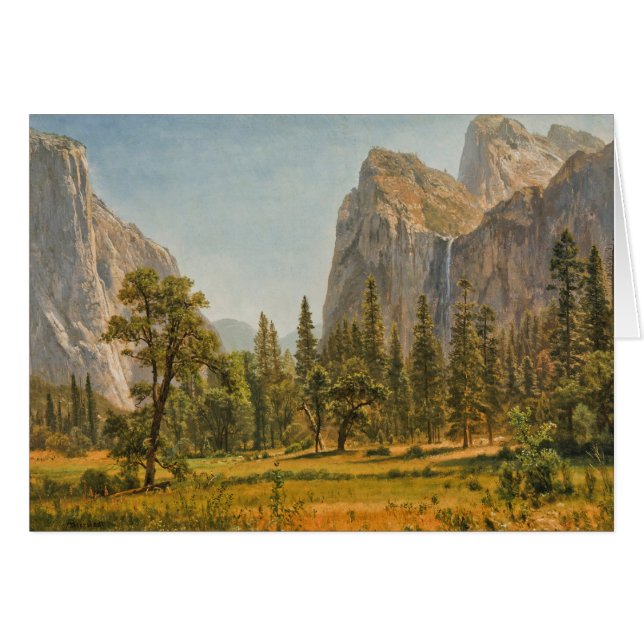 Bierstadt Bridal Veil Falls, Yosemite Valley (Front Horizontal)