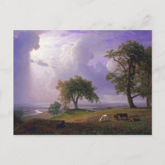 Bierstadt California Spring Painting Postcard (Front)