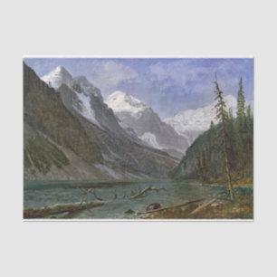 Bierstadt Lake Louise Painting Tissue Paper