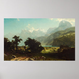 Bierstadt - Lake Lucerne Poster