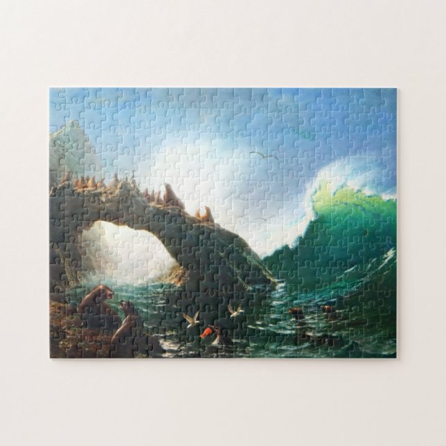 Bierstadt San Francisco Seals Puzzle (Horizontal)