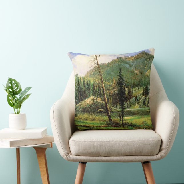 Bierstadt - Sierra Nevada Mountains, Cushion (Chair)