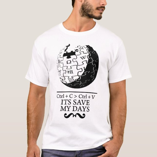biet : wikipedia Save my Days T-Shirt (Front)