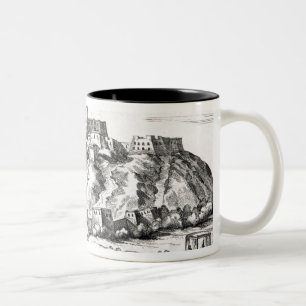 Bietala, fortress of Lama the Great Two-Tone Coffee Mug
