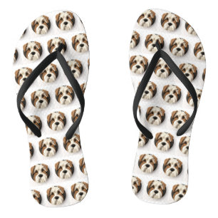 Biewer Terrier Dog 3D Inspired Thongs