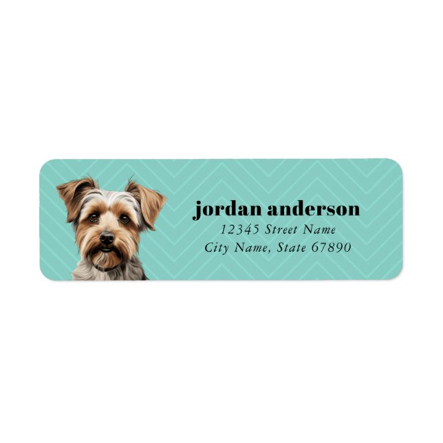 Biewer Terrier Return Address Labels (Front)