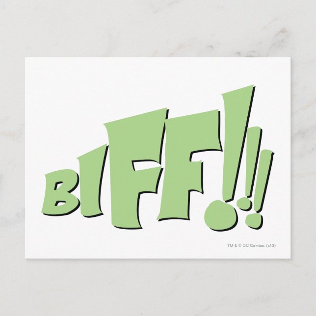 BIFF!!! POSTCARD (Front)