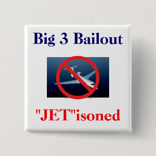 Big 3 - "Jet"isoned 15 Cm Square Badge