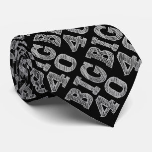 BIG 40 Fortieth Birthday Tie