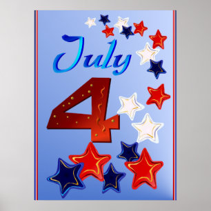 Big 4th of July Poster